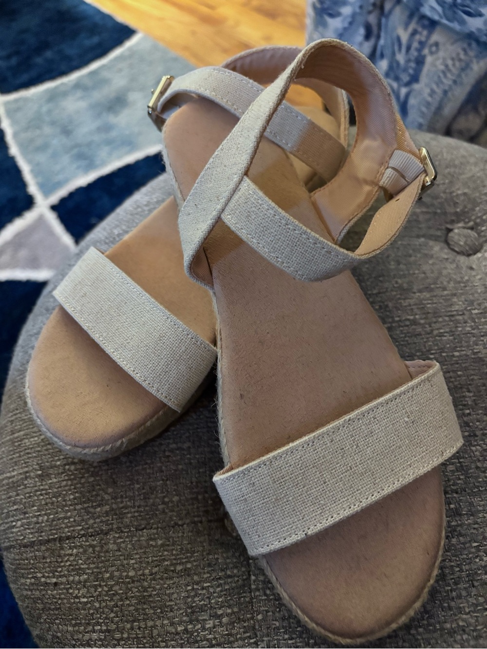 Natural Color Summer Sandals by Old Navy